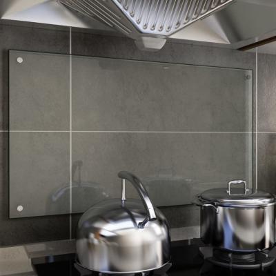 Emaga vidaxl panel ochronny do kuchni, przezroczysty, 90x50 cm, szkło