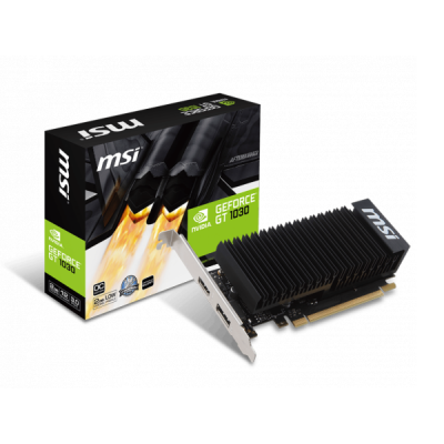 MSI GeForce GT 1030 2GB OC DDR5 64BIT HDMI/DP/LP/HSK GeForce GT 1030 2GH LP OC
