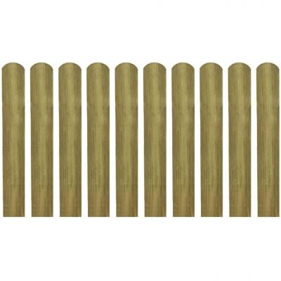 Emaga vidaxl 20 impregnowanych sztachet, drewno, 60 cm
