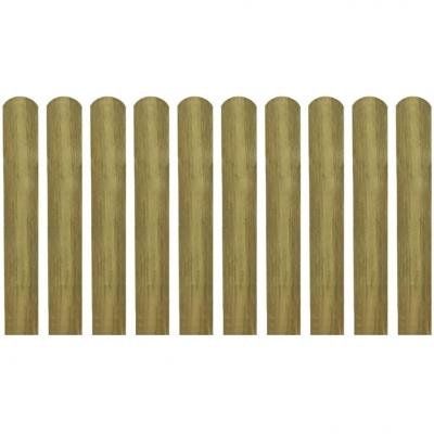Emaga vidaxl 30 impregnowanych sztachet,drewno, 60 cm