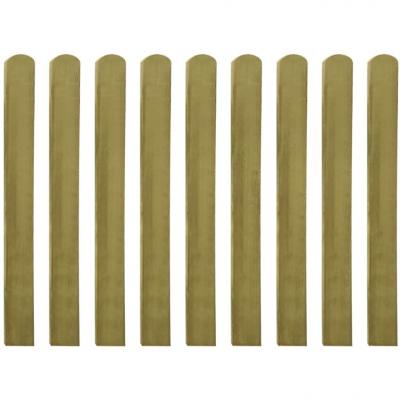 Emaga vidaxl 20 impregnowanych sztachet drewnianych, 100 cm