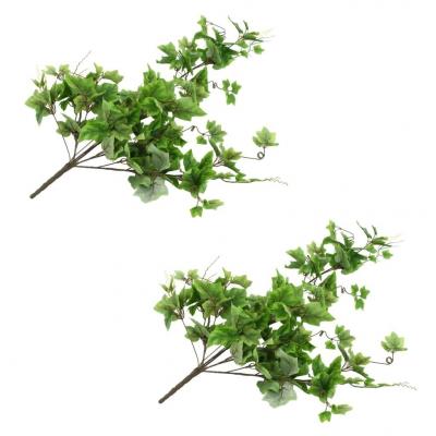 Emaga vidaxl sztuczne gałązki winorośli, 2 szt., zielone, 90 cm