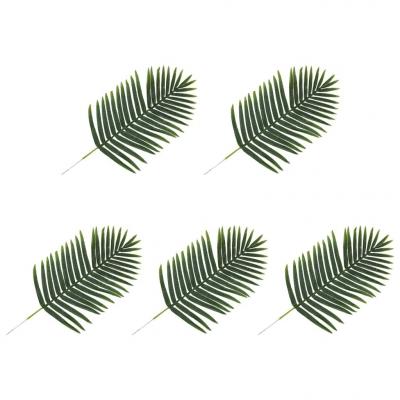 Emaga vidaxl sztuczne liście palmowe, 5 szt., zielone, 95 cm