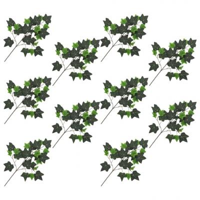 Emaga vidaxl sztuczny bluszcz, 10 szt., zielony, 70 cm