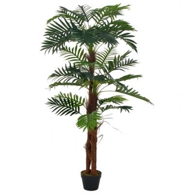 Emaga vidaxl sztuczna palma z doniczką, zielony, 165 cm