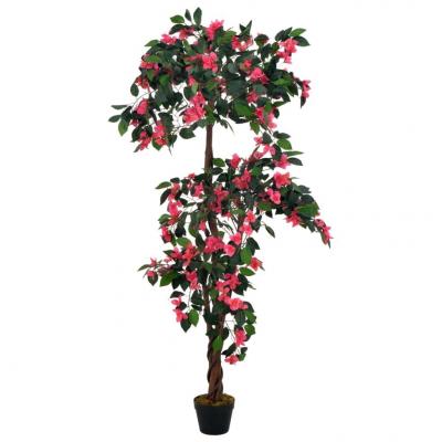 Emaga vidaxl sztuczny rododendron z doniczką, różowy, 165 cm