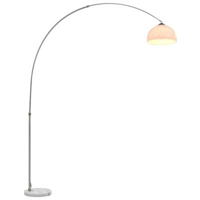 Emaga vidaxl lampa łukowa, 60 w, srebrna, e27, 200 cm