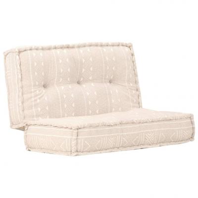 Emaga vidaxl sofa, 100x100x20 cm, tkanina, jasnobrązowa