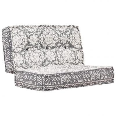 Emaga vidaxl sofa, 100x100x20 cm, tkanina, jasnoszara