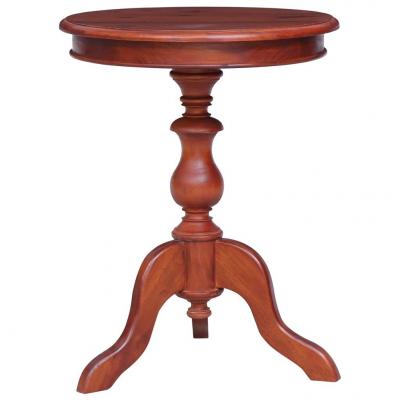 Emaga vidaxl stolik boczny, brązowy, 50 x 50 x 65 cm, lite drewno mahoniowe