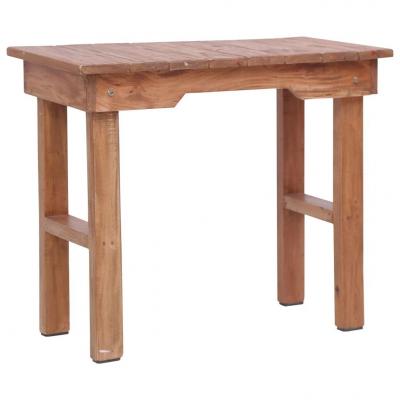 Emaga vidaxl stolik, 70 x 35 x 60 cm, lite drewno mahoniowe