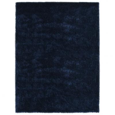 Emaga vidaxl dywan shaggy, 80 x 150 cm, niebieski