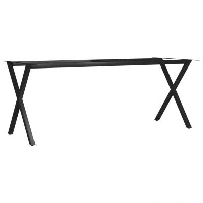 Emaga vidaxl nogi do stołu w kształcie x, 200 x 80 x 72 cm