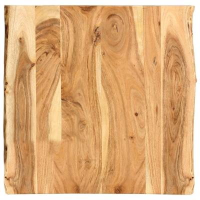 Emaga vidaxl blat łazienkowy, lite drewno akacjowe, 60x55x2,5 cm