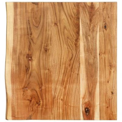 Emaga vidaxl blat łazienkowy, lite drewno akacjowe, 60 x 55 x 3,8 cm