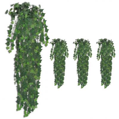 Emaga vidaxl sztuczny bluszcz, 4 szt., zielony, 90 cm