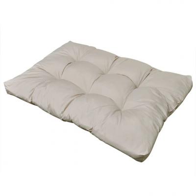 Emaga poduszka do siedzenia 120 x 80 x 10 cm kolor białego piasku