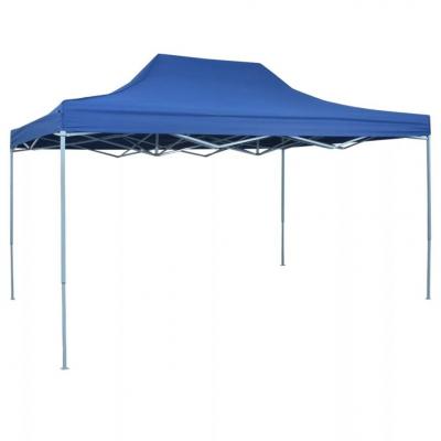 Emaga vidaxl rozkładany namiot, pawilon 3 x 4,5 m, niebieski