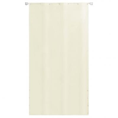 Emaga vidaxl zasłona z tkaniny oxford, pionowa, 140 x 240 cm, kremowa