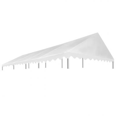 Emaga vidaxl zadaszenie namiotu imprezowego, 4 x 8 m, białe, 450 g/m²