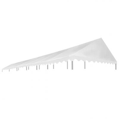 Emaga vidaxl zadaszenie namiotu imprezowego, 6 x 12 m, białe, 450 g/m²