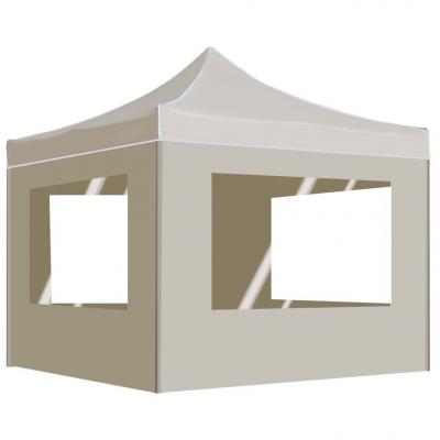 Emaga vidaxl profesjonalny, składany namiot imprezowy ze ścianami, 3 x 3 m