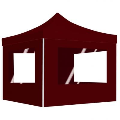 Emaga vidaxl profesjonalny, składany namiot imprezowy ze ścianami, 3 x 3 m