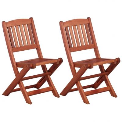 Emaga vidaxl krzesła dla dzieci, 2 szt., drewno eukaliptusowe