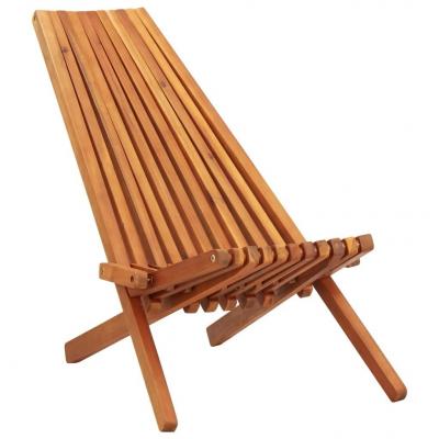 Emaga vidaxl składane krzesło ogrodowe, lite drewno akacjowe
