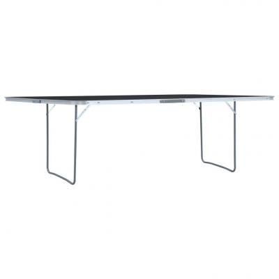 Emaga vidaxl składany stolik turystyczny, aluminiowy, 240 x 60 cm