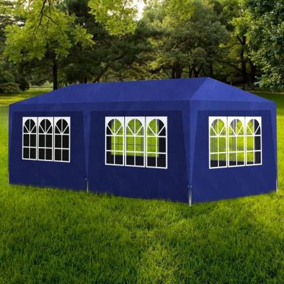 Emaga vidaxl namiot imprezowy, 3 x 6 m, niebieski