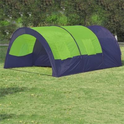 Emaga vidaxl namiot turystyczny 6-osobowy, niebiesko-zielony