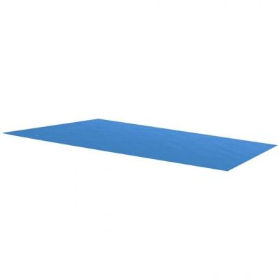 Emaga vidaxl plandeka na prostokątny basen, 260 x 160 cm, pe, niebieska