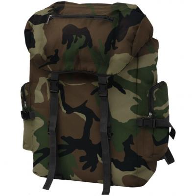 Emaga vidaxl plecak w wojskowym stylu, 65 l, moro