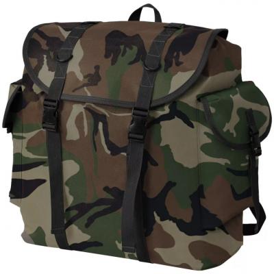 Emaga vidaxl plecak w wojskowym stylu, 40 l, moro