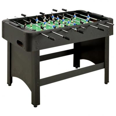 Emaga vidaxl stół do gry w piłkarzyki, 118 x 95 x 79 cm, czarny