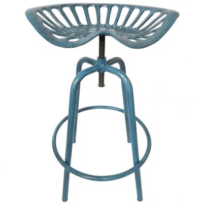 Emaga esschert design stołek barowy tractor, niebieski, ih034