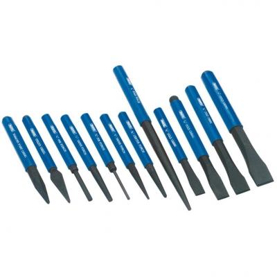 Emaga draper tools 12-częściowy zestaw dłut do metalu i punktaków, 26557