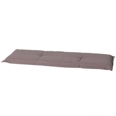 Emaga madison poduszka na ławę panama, 120x48 cm, szarobrązowa, ban6b222