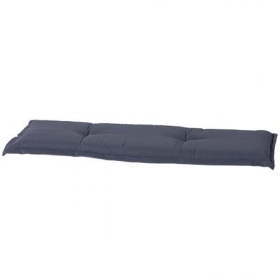 Emaga madison poduszka na ławę panama, 180 x 48 cm, szara, ban8b239
