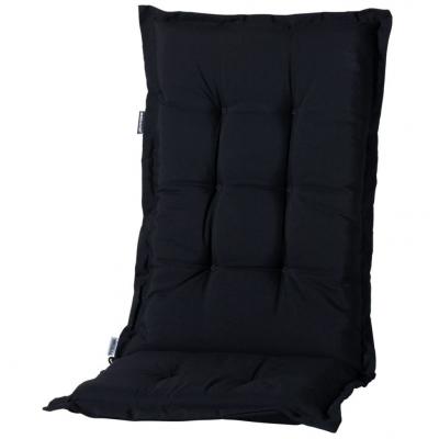 Emaga madison poduszka na krzesło panama, 123x50 cm, czarna, phosb223