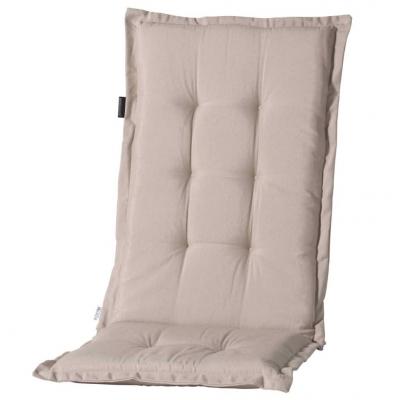 Emaga madison poduszka na krzesło panama, 123 x 50 cm, jasnobeżowa