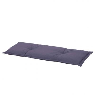 Emaga madison poduszka na ławkę panama, 120 x 48 cm, szafirowy błękit