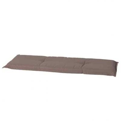 Emaga madison poduszka na ławkę panama, 150 x 48 cm, taupe