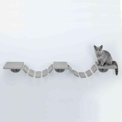 Emaga trixie ścienna drabinka dla kota, 150 x 30 cm, taupe