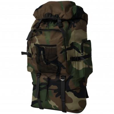 Emaga vidaxl plecak xxl w wojskowym stylu, 100 l, moro