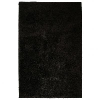 Emaga vidaxl dywan shagggy, 120 x 170 cm, czarny