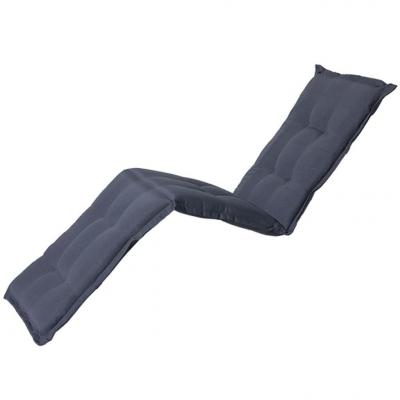 Emaga madison poduszka na leżak panama, 200 x 65 cm, szara, ligsb239