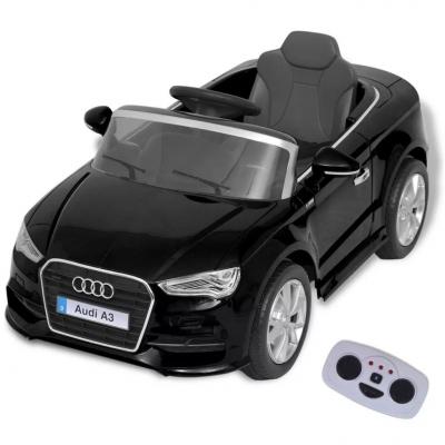 Emaga vidaxl elektryczny samochód dla dzieci z pilotem audi a3 czarne