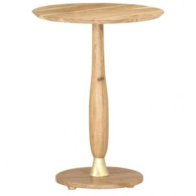 Emaga vidaxl stolik boczny, 45 cm, lite drewno akacjowe